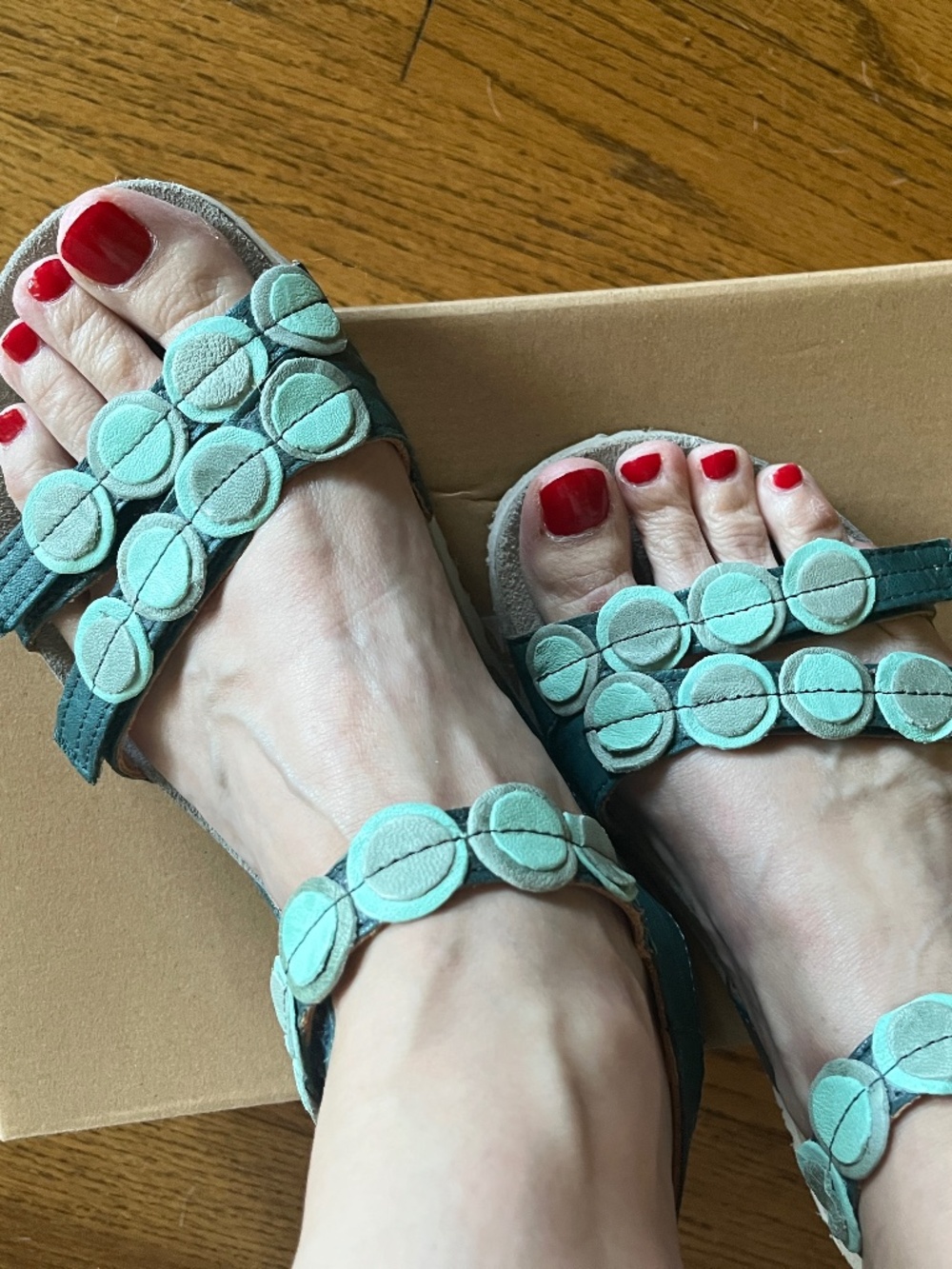 Think! Comfy, adjustable sandals